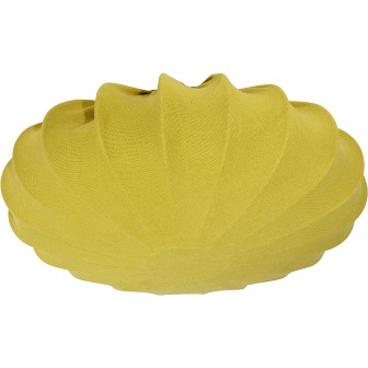 Abażur sufitowy/plafon Stonewash musztardowy